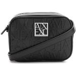Schwarze Armani Exchange Quadratische Fototaschen & Kamerataschen mit Innentaschen für Damen 