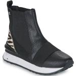 Reduzierte Schwarze Gioseppo High Top Sneaker & Sneaker Boots aus Leder für Damen Größe 36 mit Absatzhöhe 5cm bis 7cm 