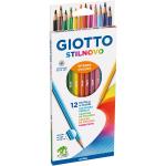 Giotto Stilnovo Farbstifte, 12 Farben