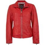 Rote Gipsy Übergangsjacken aus Leder für Damen 