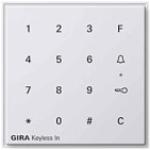Gira Code Tastatur reinweiß (rws) Keyless In 260566