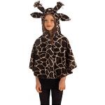 Braune KRAUSE & SOHN Giraffenkostüme aus Polyester für Kinder Größe 128 