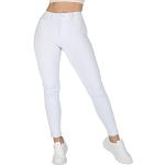 Weiße Casual Skinny Jeans aus Denim für Damen Größe M 