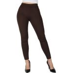Braune Casual Jeggings & Jeans-Leggings aus Denim für Damen Größe M 