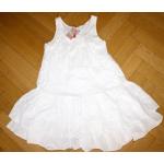 Weiße Girbaud Kinderfestkleider aus Spitze für Mädchen Größe 152 