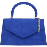 Royalblaue Elegante Girly Handbags Clutches für Damen klein 