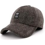 Braune Snapback-Caps für Herren Größe XXL für den für den Winter 