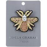 Gisela Graham Beaded Bee, Gold, Large