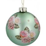 Pinke Gisela Graham Christbaumkugeln & Weihnachtsbaumkugeln aus Glas 2-teilig 