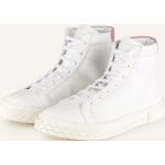 Reduzierte Weiße GIUSEPPE ZANOTTI High Top Sneaker & Sneaker Boots aus Glattleder leicht für Damen Größe 36 