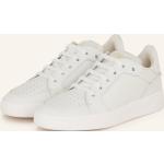 Reduzierte Weiße GIUSEPPE ZANOTTI Low Sneaker aus Glattleder für Damen Größe 36 