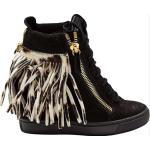 Reduzierte Schwarze GIUSEPPE ZANOTTI Lorenz High Top Sneaker & Sneaker Boots aus Leder für Damen 
