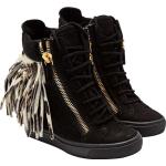 Reduzierte Schwarze GIUSEPPE ZANOTTI Lorenz High Top Sneaker & Sneaker Boots aus Leder für Damen 