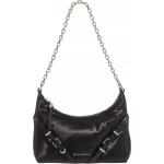 Reduzierte Schwarze Givenchy Hobo Bags aus Satin für Damen für Partys 