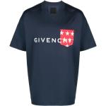Blaue Sterne Kurzärmelige Givenchy T-Shirts aus Baumwolle für Herren Größe M 