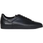 Reduzierte Schwarze Givenchy Low Sneaker aus Kalbsleder für Herren Größe 39 