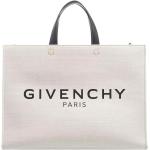 Reduzierte Cremefarbene Givenchy Lederhandtaschen aus Leder für Damen medium 