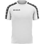 Weiße Givova T-Shirts aus Polyester für Herren Größe 4 XL für den für den Herbst 