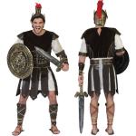 Reduzierte Braune Funny Gladiator-Kostüme aus Kunstleder für Herren 
