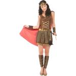Goldene Buttinette Gladiator-Kostüme für Damen 