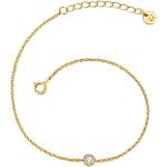 Goldene Glanzstücke München Edelstein Armbänder aus Silber mit Topas für Damen 