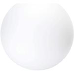 Weiße Runde Runde Lampenschirme matt aus Glas G9 