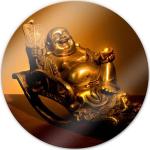 Goldene Moderne Feng Shui Bilder mit Buddha-Motiv 