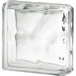 Weiße Glasbausteine aus Glas 