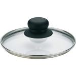 Schwarze Kela Runde Töpfe mit Glasdeckel 16 cm aus Glas mit Deckel 