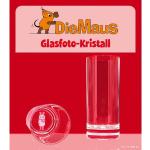 GLASFOTO.COM Merchandise-Figur »Die Sendung mit der Maus - 3D Innengravur - Kristallglas«, Dekofigur Geburtstagsgeschenk