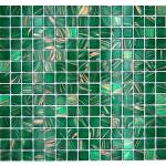 Grüne Quadratische Wandfliesen glänzend aus Kunstharz 