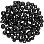 Schwarze Perlensets 80-teilig 