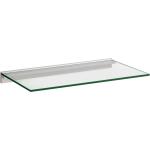 Silberne Regalraum Glasregale aus Glas Breite 0-50cm, Höhe 0-50cm, Tiefe 0-50cm 