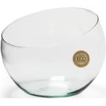 Glasschale BOB mit schrägem Rand H. 16cm D. 20cm transparent Jodeco Glass