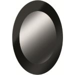 Schwarze Ovale Badspiegel & Badezimmerspiegel aus MDF 