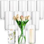 Rosa Moderne Vasensets mit Tulpenmotiv 