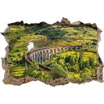 Glenfinnan Eisenbahnviadukt in Schottland Wanddurc