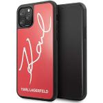 Rote Karl Lagerfeld Karl iPhone 11 Pro Max Hüllen Art: Hard Cases mit Bildern 