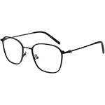 Anthrazitfarbene Rechteckige Brillenfassungen für Herren 