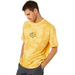 Bestickte Kurzärmelige Globe Schulterfreie T-Shirts aus Baumwolle für Herren 