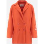 Orange Herno Bio Nachhaltige Trenchcoats für Damen Größe XL 