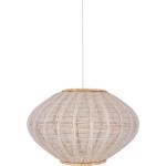 Skandinavische Globen Lighting Ovale Lampenschirme aus Rattan 