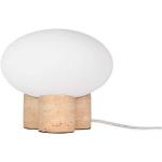 Weiße Skandinavische Globen Lighting Nachttischlampen & Nachttischleuchten matt aus Travertin 