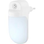 Weiße Globo Steckdosen Nachtlichter aus Kunststoff mit Bewegungsmelder 