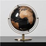 Schwarze interaktive Globen aus Metall 