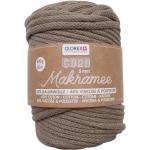 Glorex Makramee-Cord 5 mm hellbraun, 500 g, gewebt
