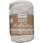 Glorex Makramee-Rope 3 mm creme, 250 g, gedreht