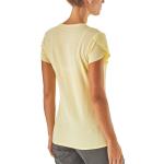 Gelbe Patagonia Nachhaltige T-Shirts für Damen Größe L für den für den Sommer 