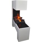 Glow Fire Mozart OMC 500 Wasserdampfkamin mit 3D Feuer mit integriertem Knistereffekt (664965316691)