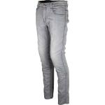 Hellgraue 5-Pocket Jeans für Kinder aus Baumwolle 